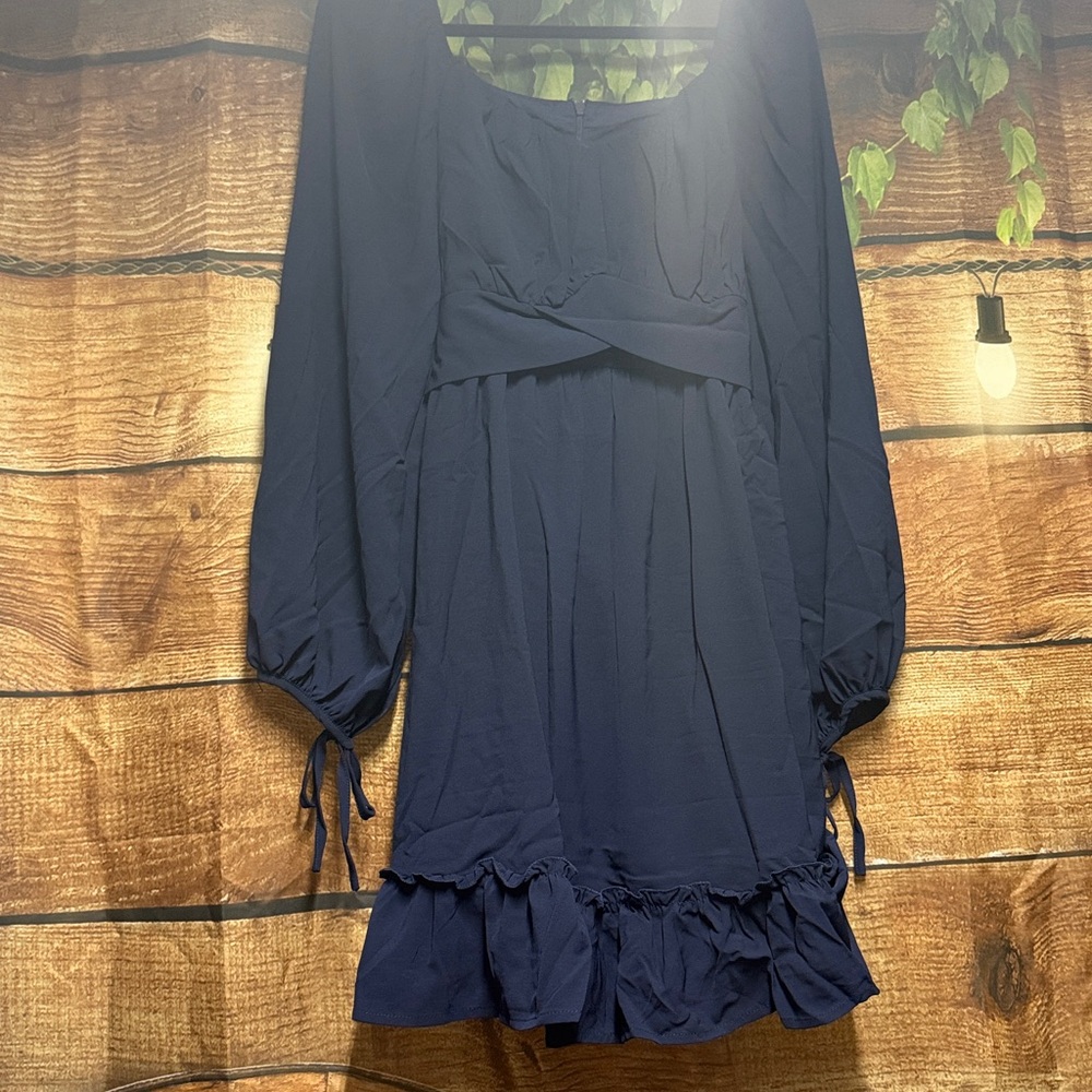 🆕Elegant Navy Blue Dress
